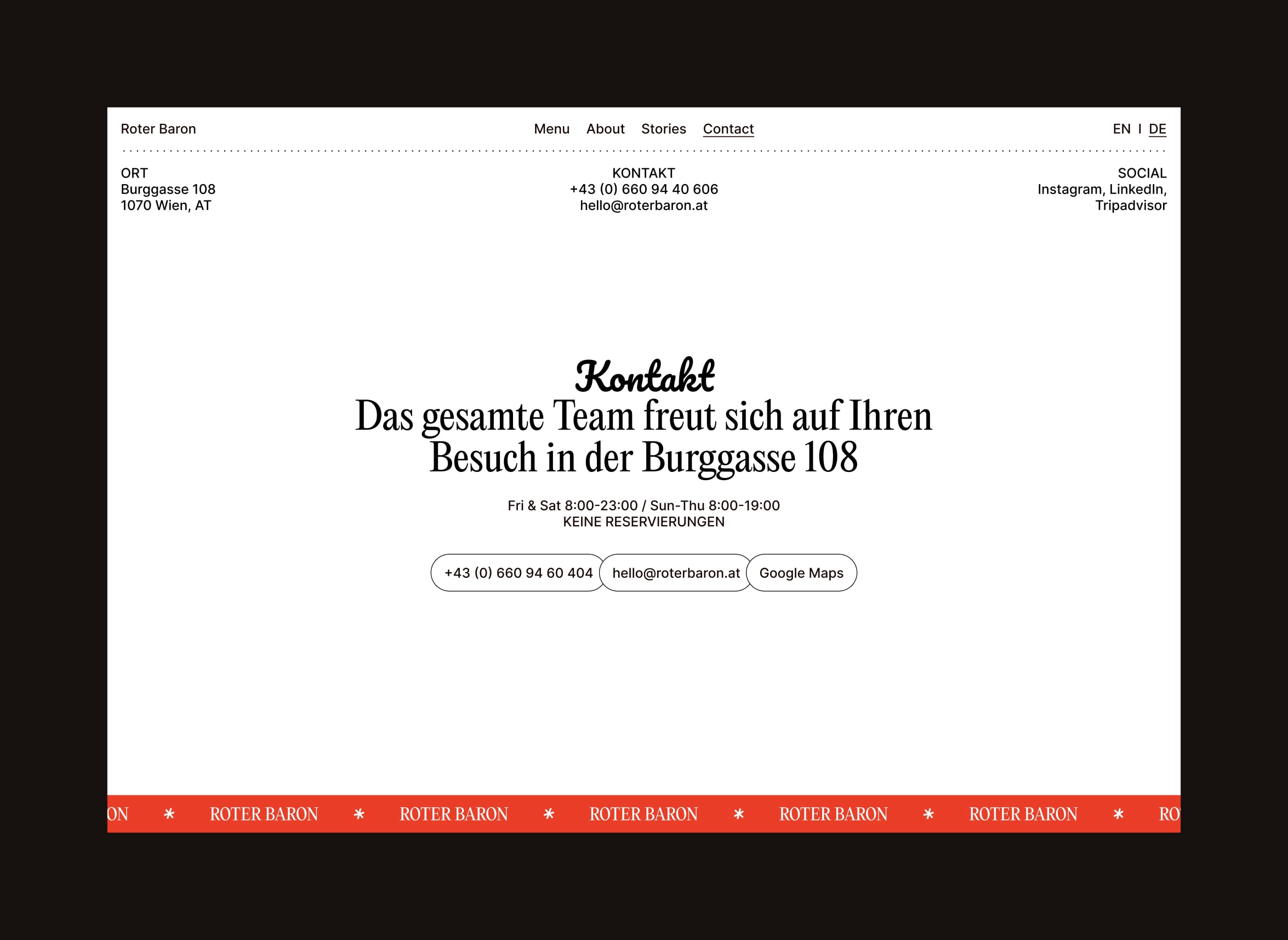 Roter-Baron-Kontakt-Page-Desktop-Design